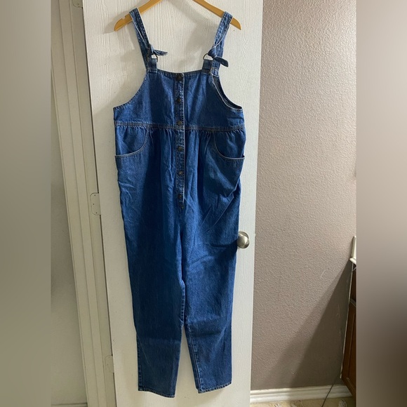 Motherhood Denim - Motherhood Maternity Vintage Bib Denim Jean Overalls Women Sz Medium
